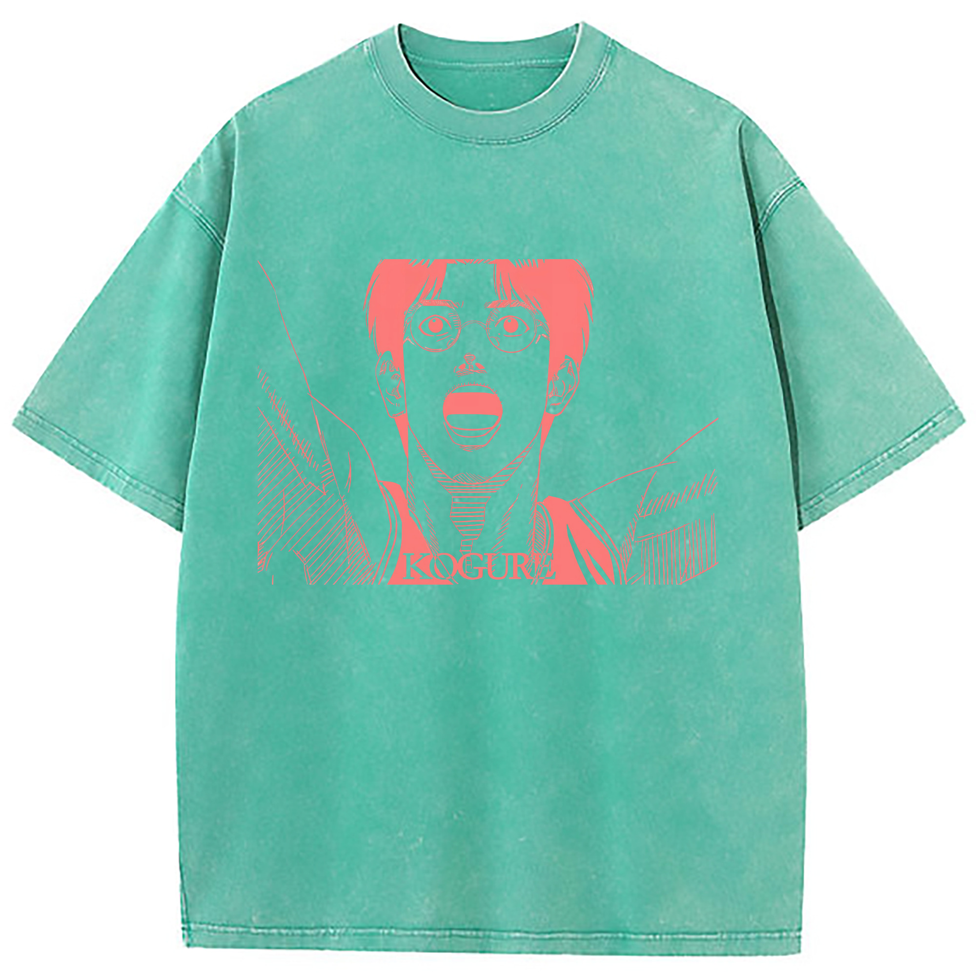 （画像用） SLAM DUNK／スラムダンク 綿100% ヴィンテージ風 半袖Tシャツ（フロントプリント）